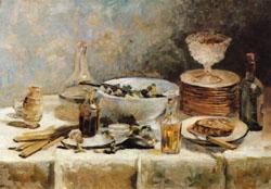 Edouard Vuillard Still Life with Salad Greens France oil painting art